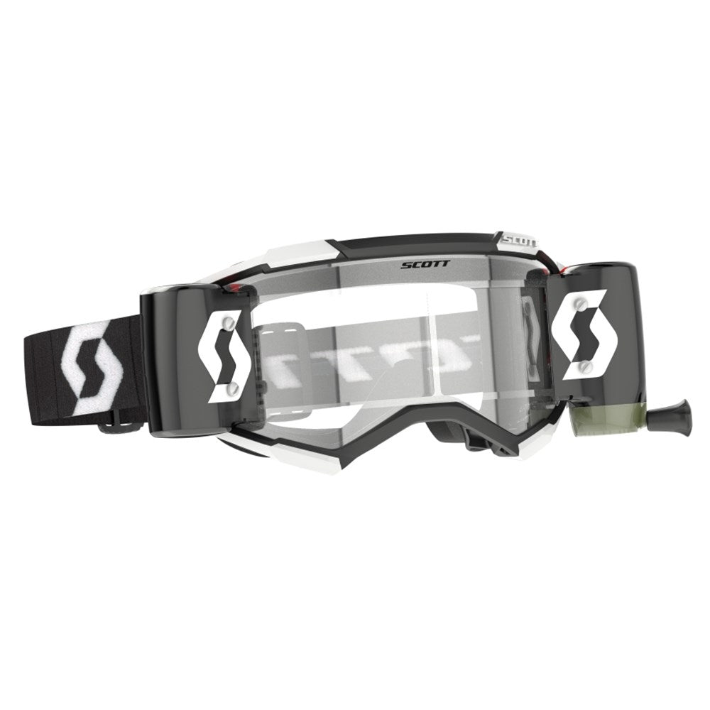 Scott Fury WFS Black/White Goggles w/Clear Works Lens