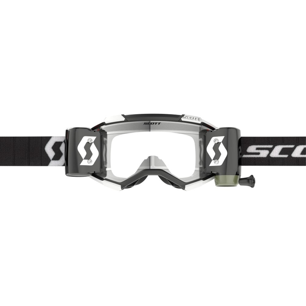 Scott Fury WFS Black/White Goggles w/Clear Works Lens