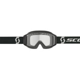Scott Primal Enduro Black/White Goggles w/Clear S0 ACS Lens