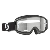 Scott Split OTG Black/White Goggles w/Clear Works Lens