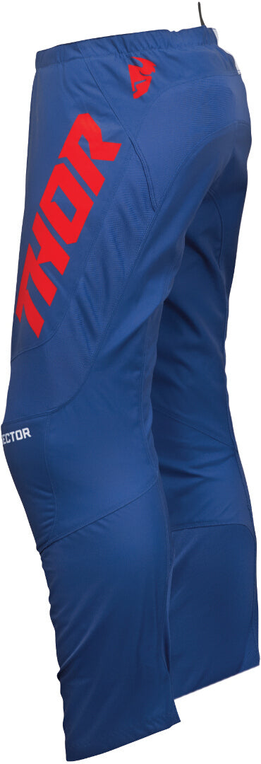 Thor 2025 Sector Checker Navy/Red Youth Pants