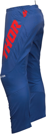 Thor 2025 Sector Checker Navy/Red Youth Pants