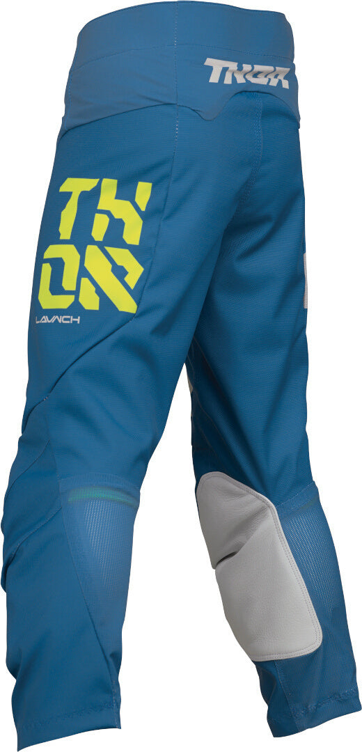 Thor 2025 Launchmode Forge Blue Youth Pants