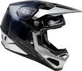 FLY Formula S Carbon Legacy Blue/Carbon Silver Helmet