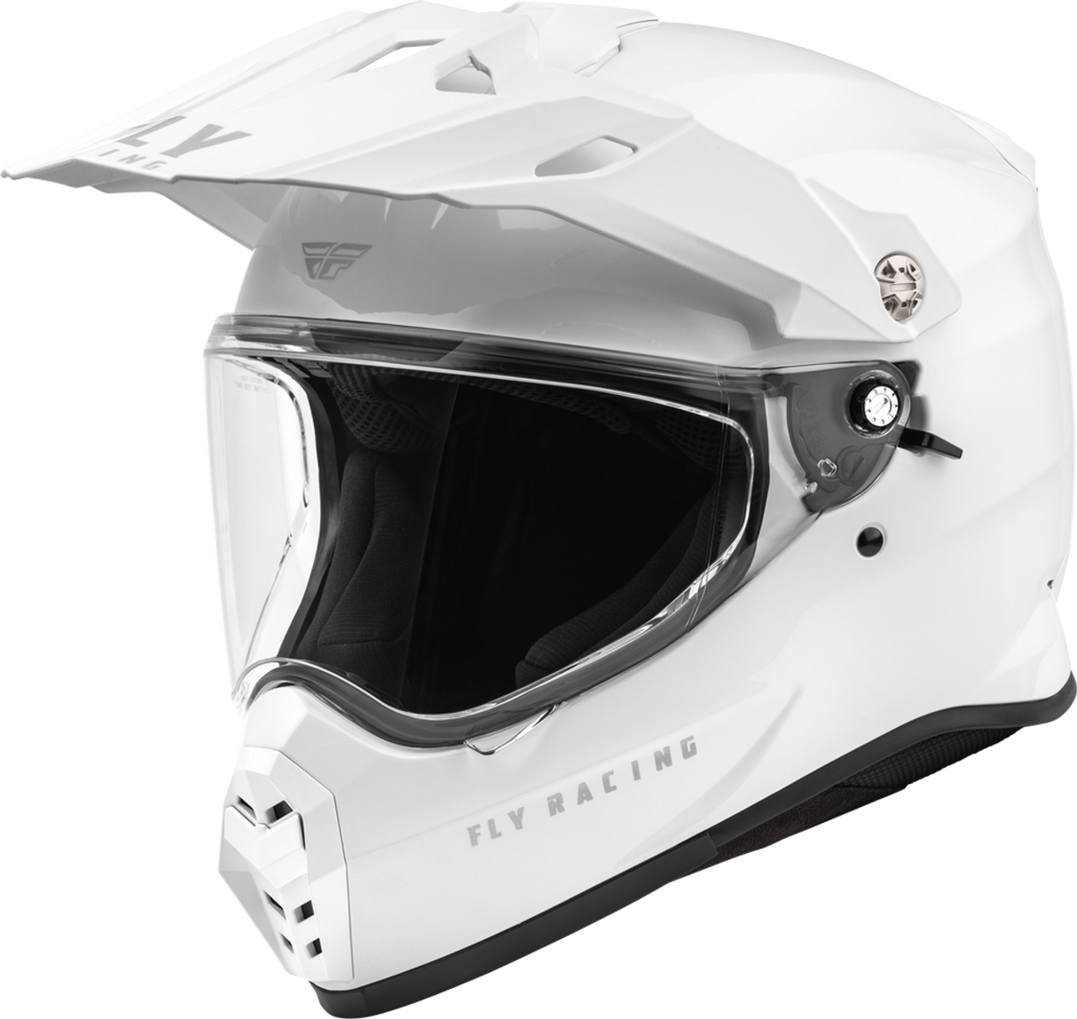 FLY Trekker White Helmet