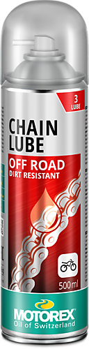 Motorex Chainlube Off Road Dirt Resistant Spray 500ml