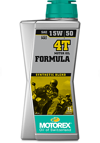 Motorex Formula 4T SAE 15W/50 MA2 Engine Oil 1L