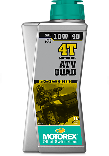 Motorex ATV Quad 4T SAE 10W/40 MA2 Engine Oil 1L
