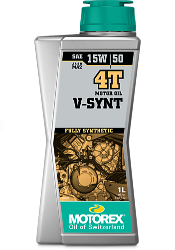 Motorex V-Synt 4T SAE 15W/50 Engine Oil 1L