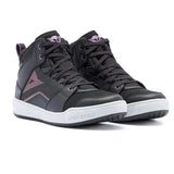 Dainese Suburb D-WP Black/White/Metal Purple Womens Shoes