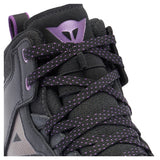 Dainese Suburb D-WP Black/White/Metal Purple Womens Shoes