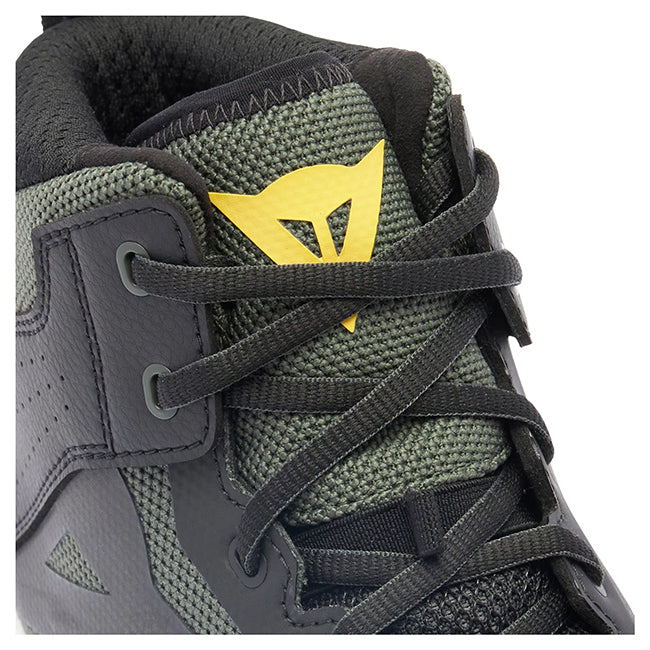 Dainese Suburb Air Black/White/Army Green Shoes