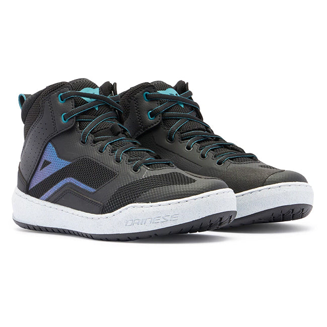 Dainese Suburb Air Black/White/Harbor Blue Womens Shoes