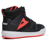 Dainese Suburb Zip Air Black/Lava Red Shoes