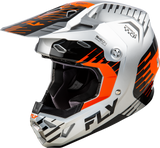 FLY Formula CP Slice Grey/Orange/Black Helmet