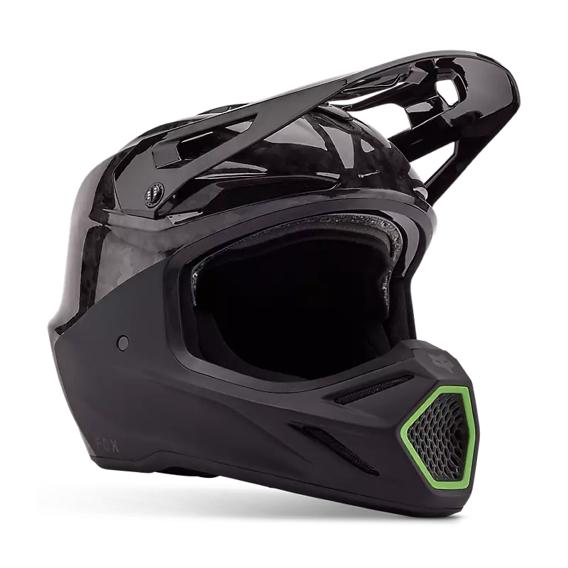 Fox V3 RS 50th Limited Edition Black Helmet
