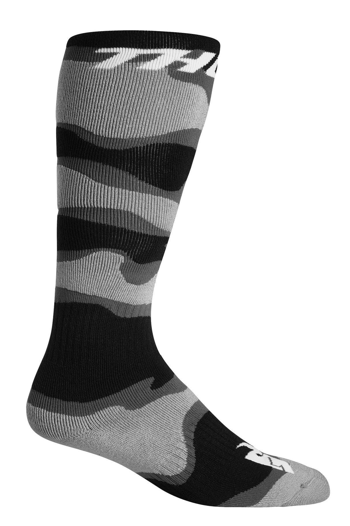 Thor Camo Grey/White Socks