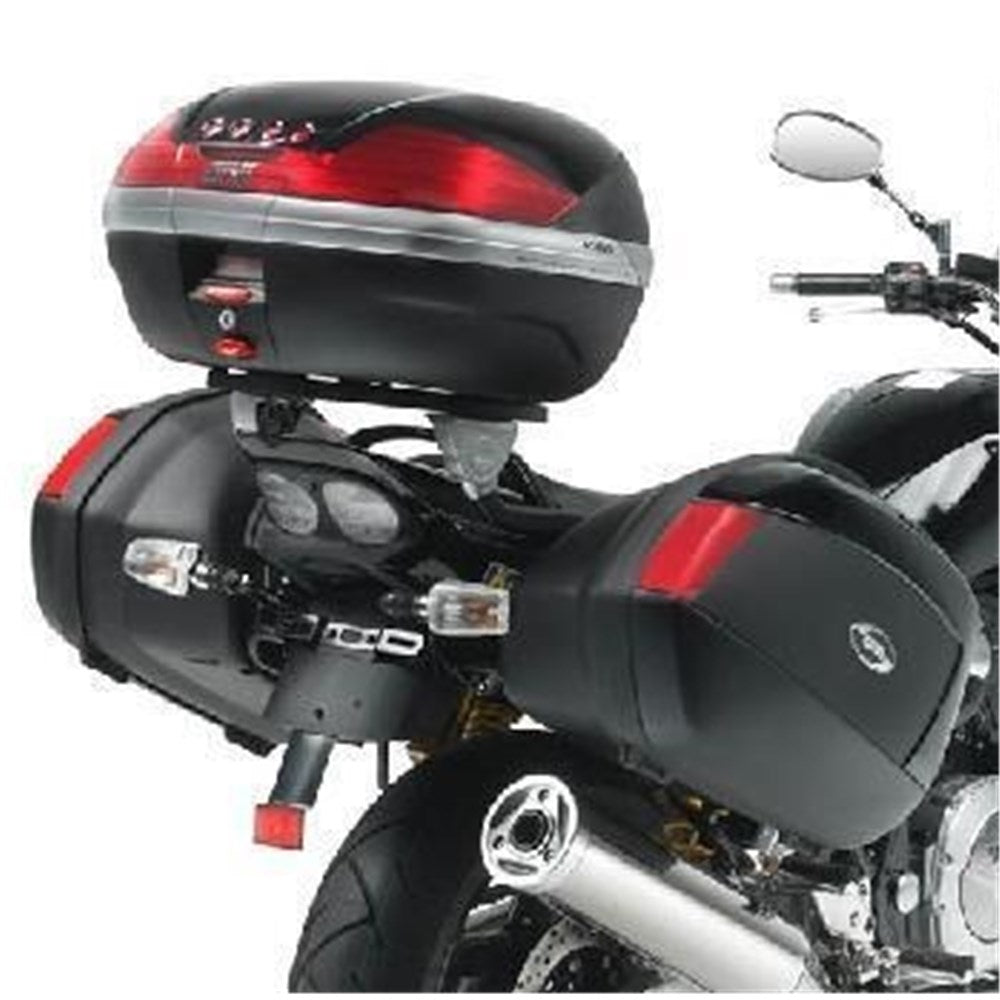 Givi 361F Top Case Rear Rack for Yamaha XJR 1300 07-14 w/Monokey & Monolock Top Cases