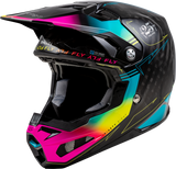 FLY Formula S Carbon Legacy Black/Electric Blue/Fuchsia Helmet