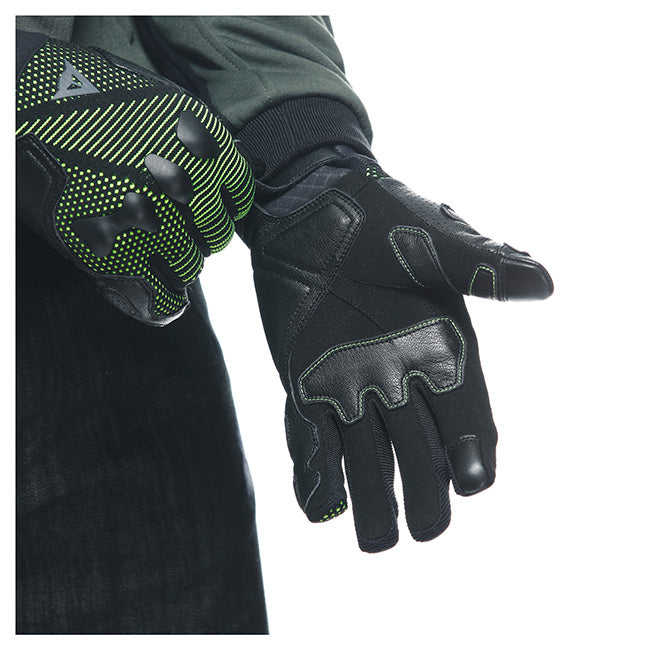 Dainese Unruly Ergo-Tek Anthracite/Acid Green Gloves