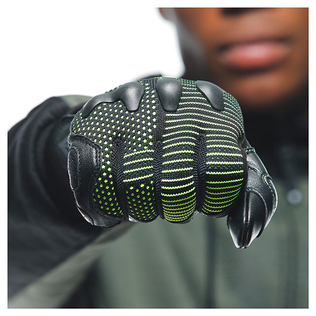 Dainese Unruly Ergo-Tek Anthracite/Acid Green Gloves