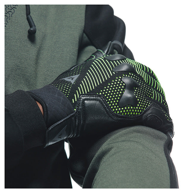 Dainese Unruly Ergo-Tek Anthracite/Acid Green Gloves