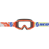 Scott Primal Orange Youth Goggles w/Clear S0 Lens
