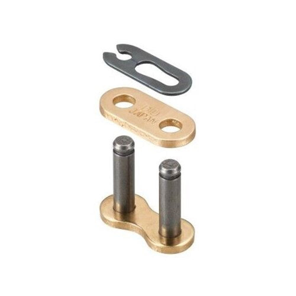 DID RJ Loose Fit Clip Type Link Gold/Gold for 415ERZ SDH Chains