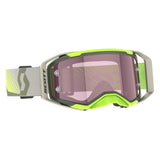 Scott Prospect 2.0 AMP Khaki Green/Neon Yellow Goggles w/Rose Works Lens