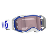 Scott Prospect 2.0 AMP Doppler White/Blue Goggles w/Rose Works Lens