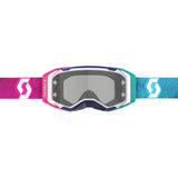 Scott Prospect 2.0 LS Stealth Blue/Radiant Pink Goggles w/Light Sensitive Grey Works Lens