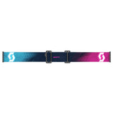 Scott Prospect 2.0 AMP Chrome Stealth Blue/Radiant Pink Goggles w/Blue Chrome Works Lens