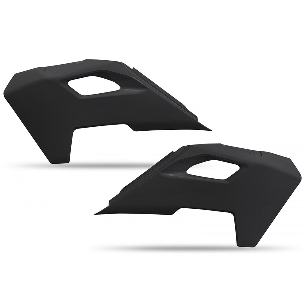 UFO Radiator Covers Black for Husqvarna TC 125/250/TX 300/FC 250/350/450/FX 350/450 2023