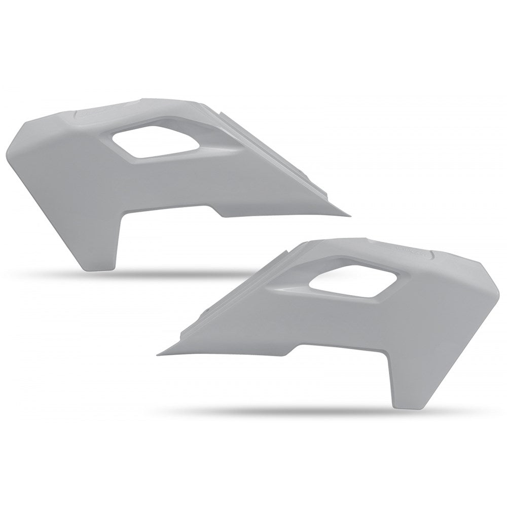 UFO Radiator Covers Grey for Husqvarna TC 125/250/TX 300/FC 250/350/450/FX 350/450 2023