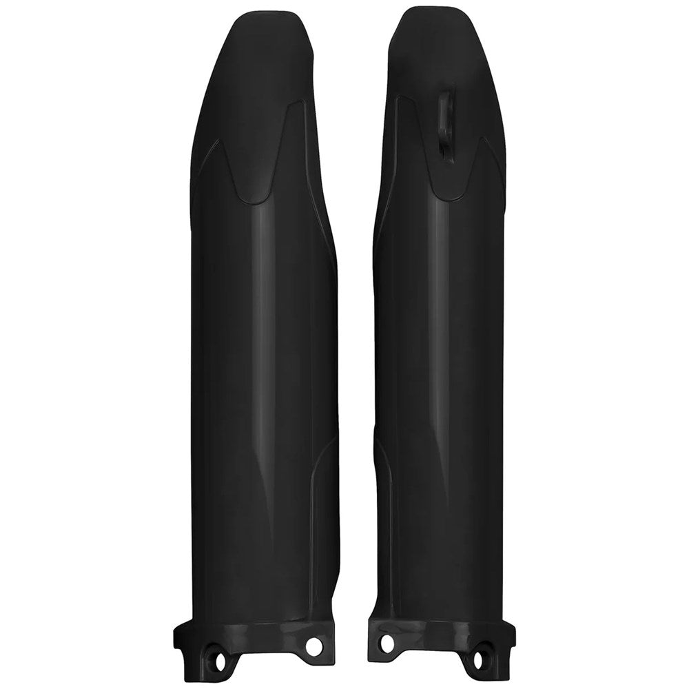 UFO Fork Slider Protectors Black for Kawasaki KXF 450 24-25