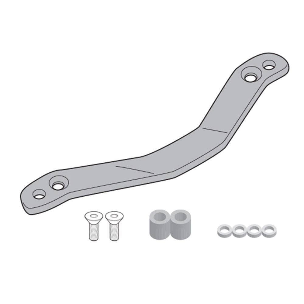Givi 5148KIT Rear Rack Hardware Kit for BMW C 400 GT/C 400 X/R 1300 R/R 1300 RS 25-Up w/SRA5143 Rear Rack