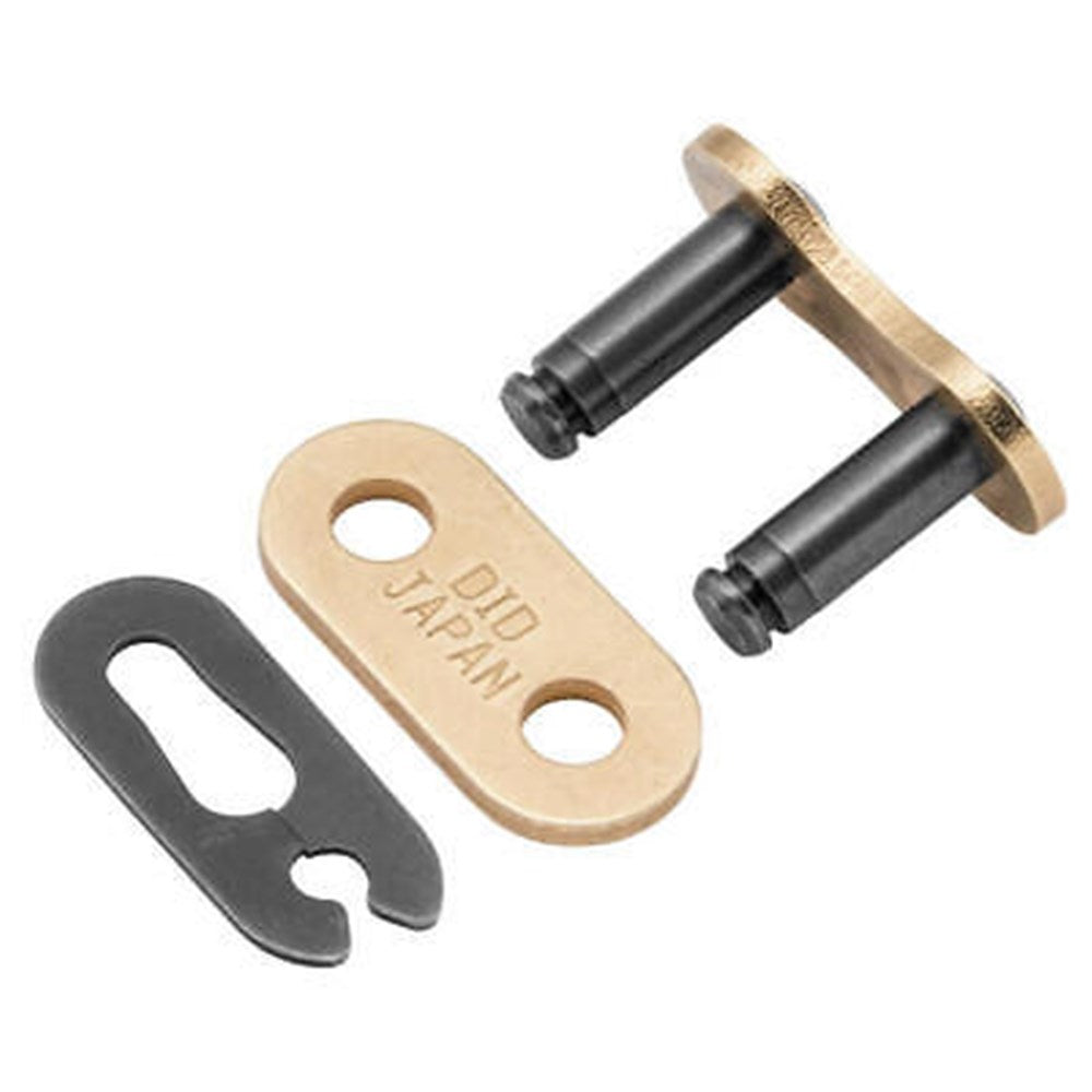 DID RJ Loose Fit Clip Type Link Gold/Gold for 520ERS3 Chains