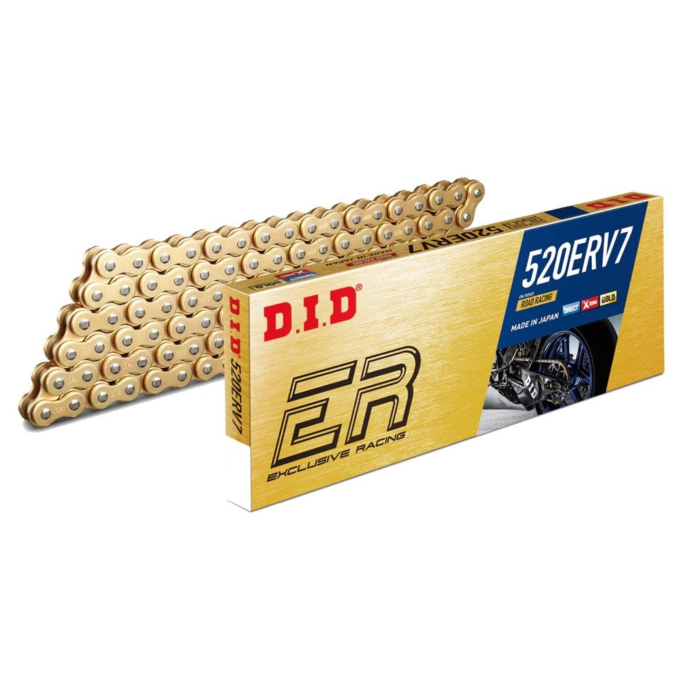 DID Exclusive Racing 520ERV7 120ZB Chain Gold/Gold