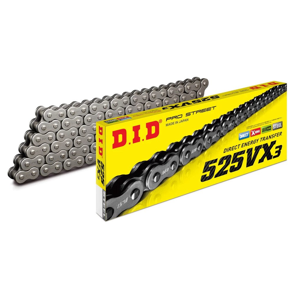DID Pro Street X-Ring 525VX3 124ZB Chain