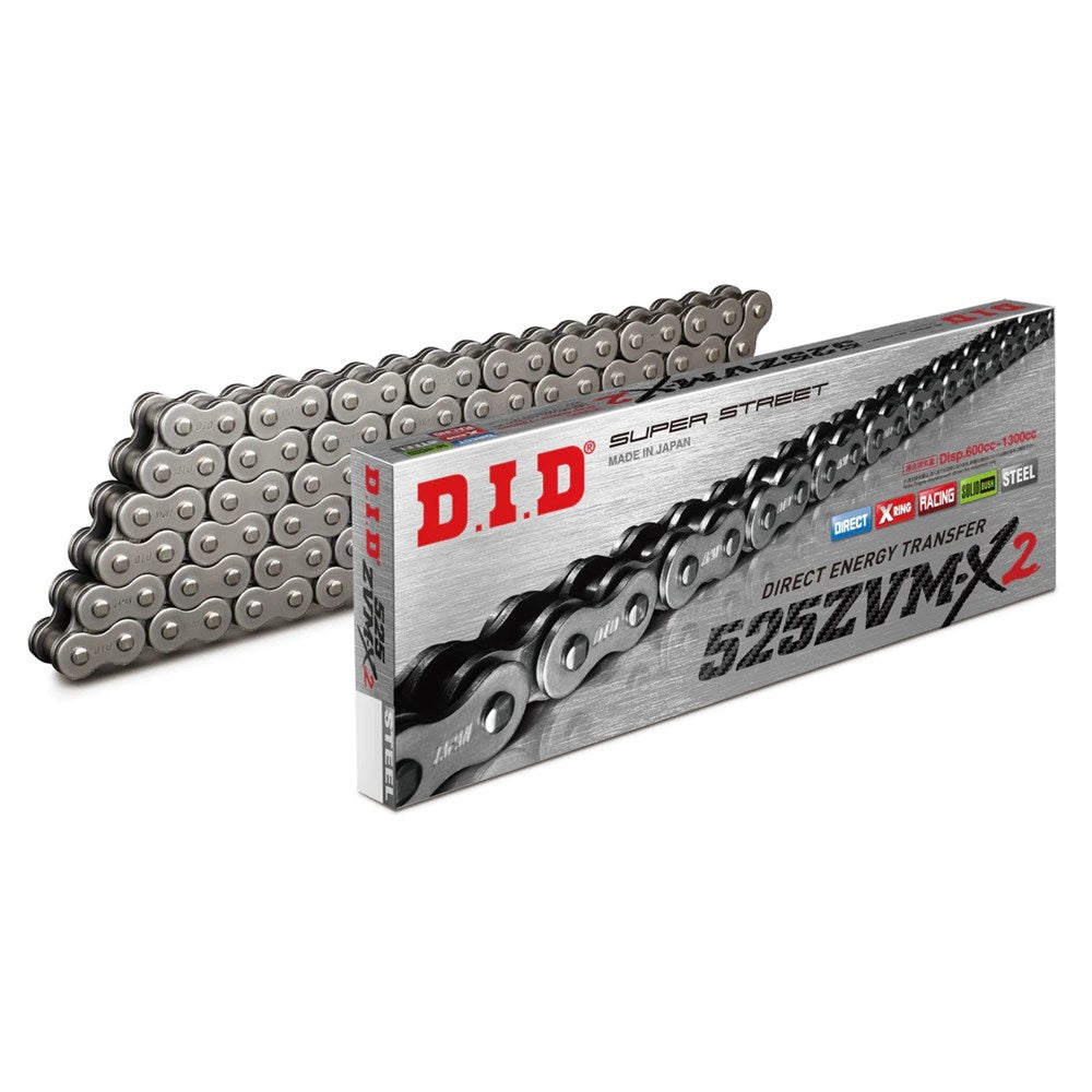 DID Super Street X-Ring 525ZVM-X2 124ZB Chain