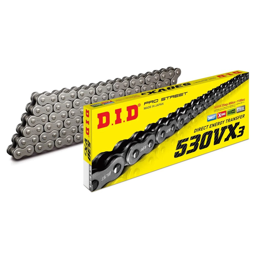 DID Pro Street X-Ring 530VX3 120ZB Chain