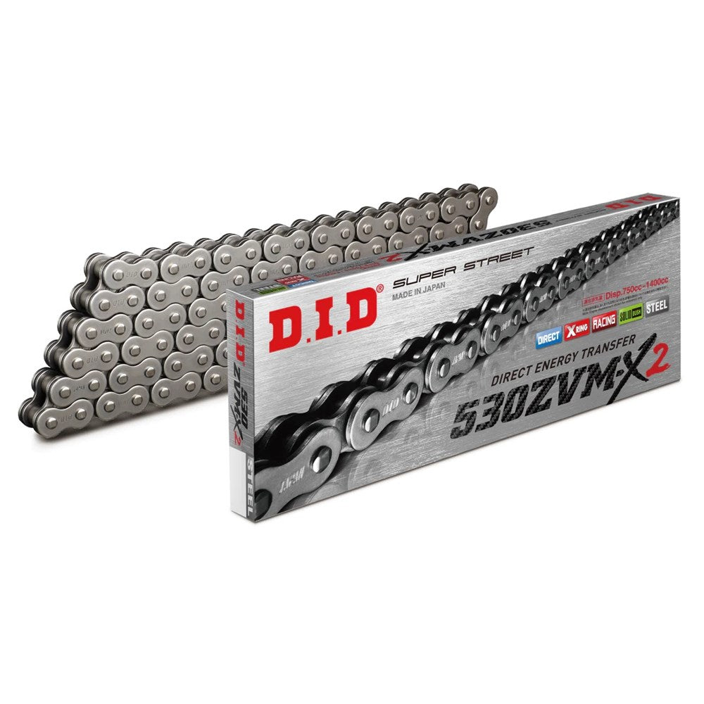 DID Super Street X-Ring 530ZVM-X2 122ZB Chain
