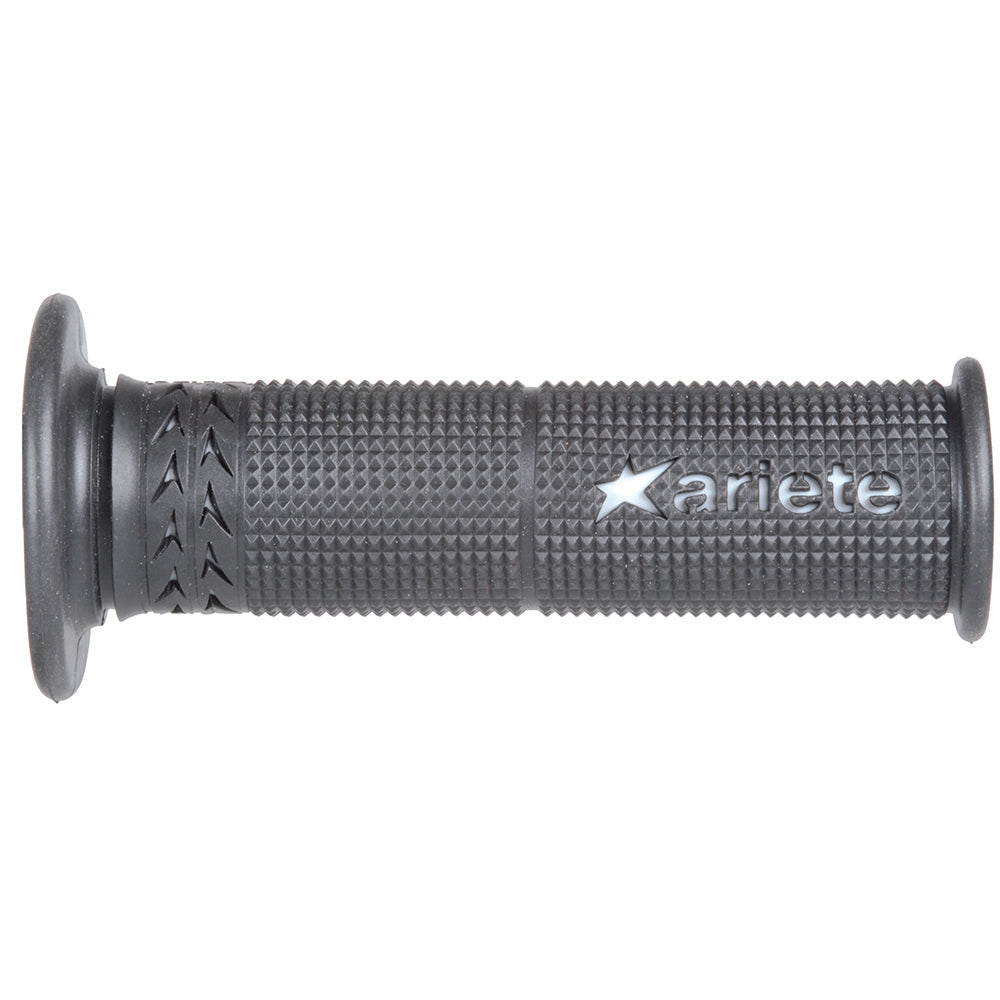 Ariete 55-026-15SBK Estoril Road Hand Grips Black/White 120mm Open End 02615-SBK