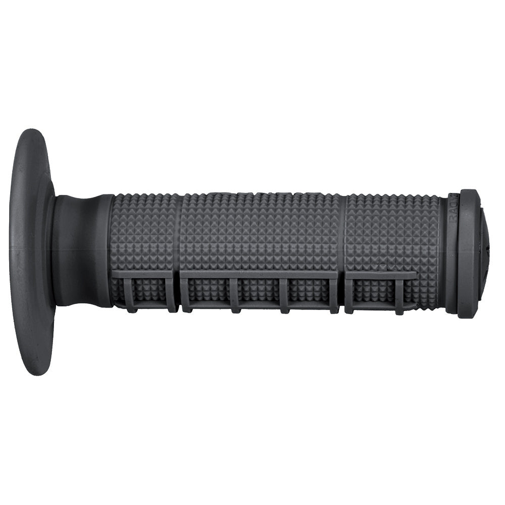 Ariete 55-026-21H Unity Half Waffle Medium Off Road Hand Grips Gray 115mm Closed End 02621/H