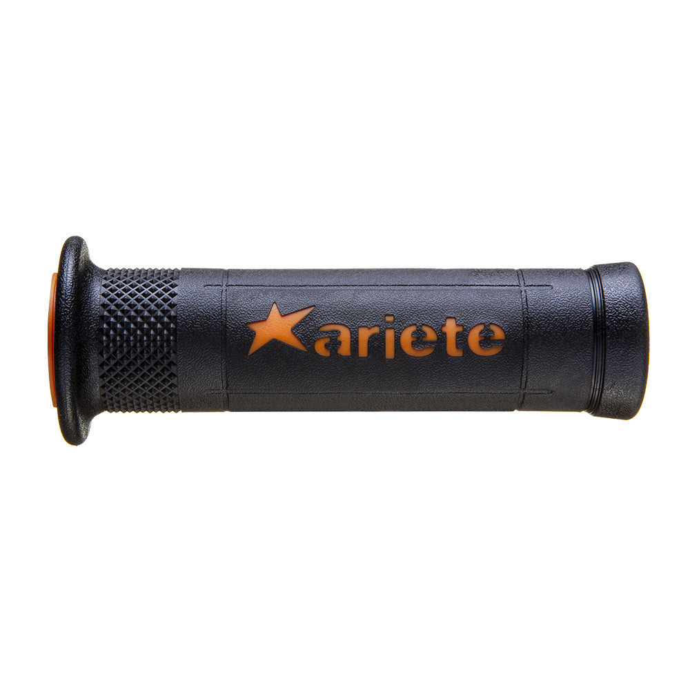 Ariete 55-026-42ARN Ariram Road Hand Grips Black/Orange 120mm Open End 02642-ARN