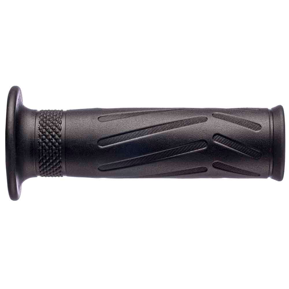 Ariete 55-694-01 Yamaha Style Road Hand Grips Black 120mm Open End 01694/SSF