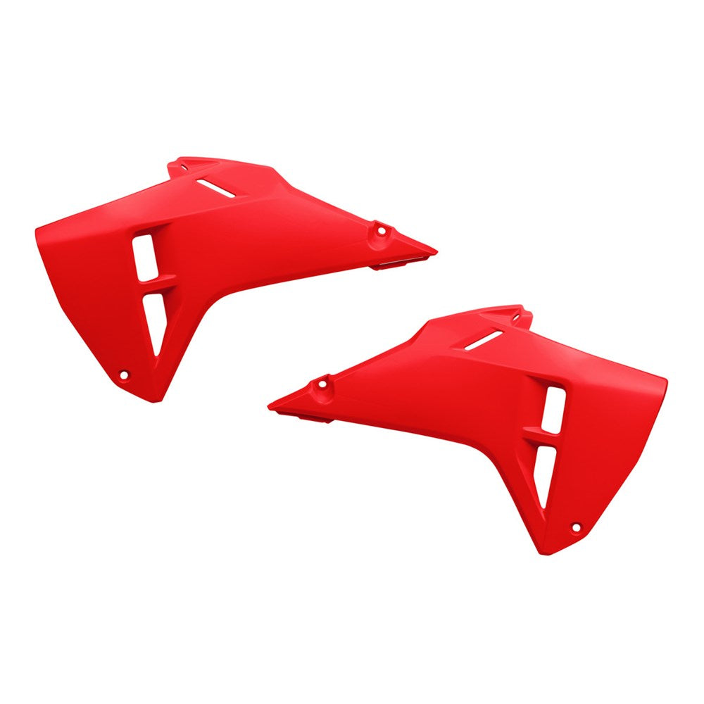 UFO Radiator Shrouds Red for Honda CRF 250 R 25-26/CRF 450 R/CRF 450 RWE/CRF 250 RX Enduro/CRF 250 RWE/CRF 300 RX Enduro 2025