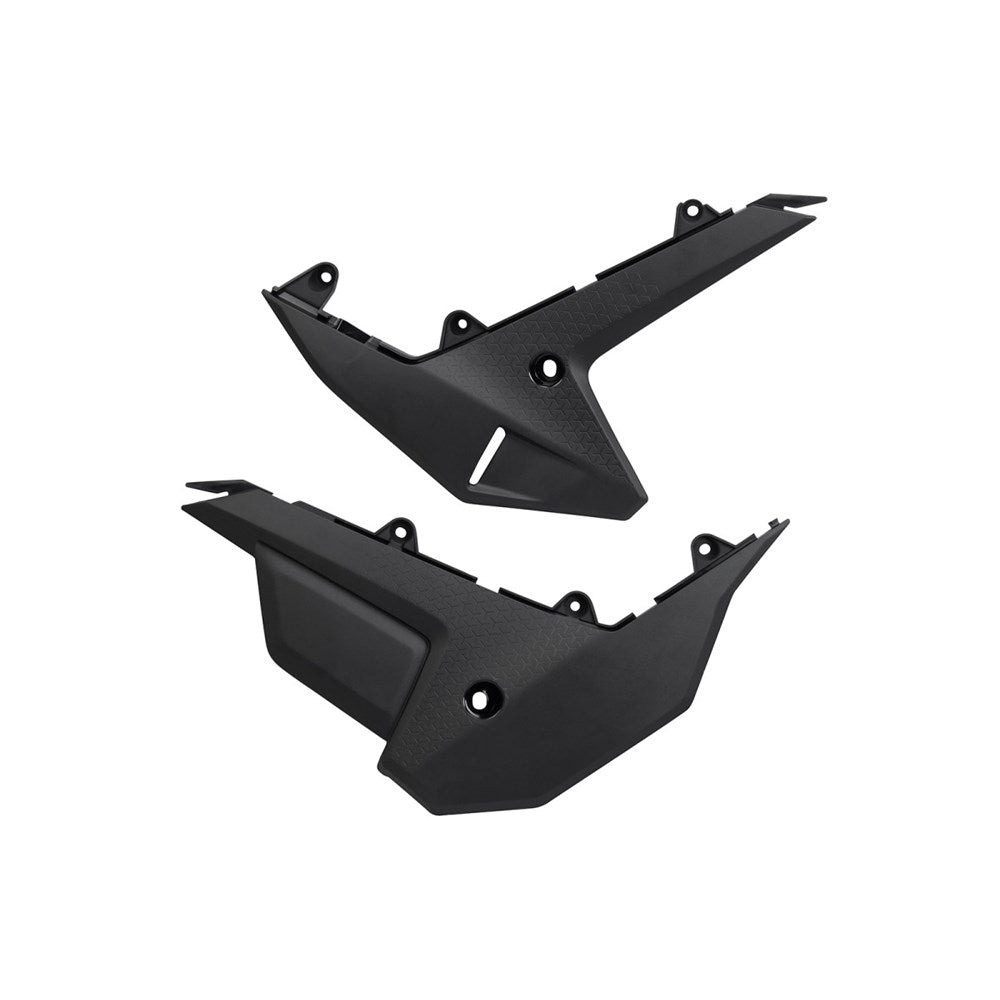 UFO Lower Side Panels Black for Honda CRF 250 R 22-24/CRF 450 R/CRF 450 RX Enduro 21-24