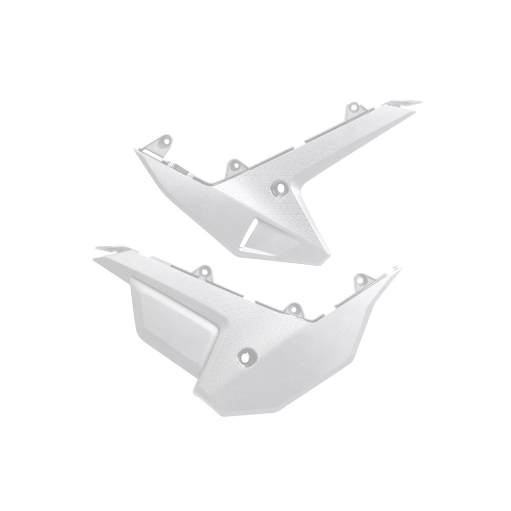 UFO Lower Side Panels White for Honda CRF 250 R 22-24/CRF 450 R/CRF 450 RX Enduro 21-24