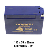 Dynavolt MG Series MG4B-BS 12 Volt 2.3Ah/CA 80 Nano Gel Battery